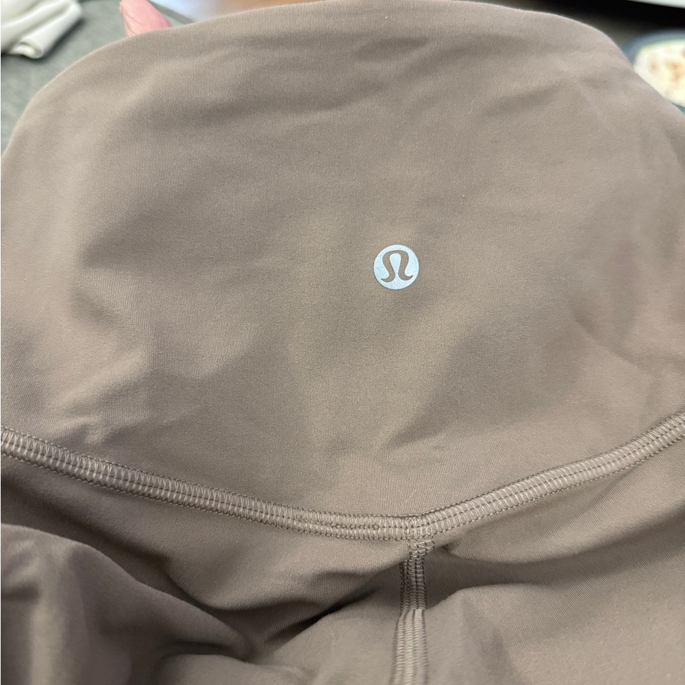 Lululemon Leggings, athletic Women's Beige-Warm Ash Grey Pants, Align Wide Leg - Picture 6 of 16
